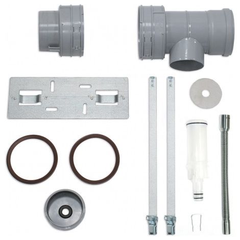 Vaillant Té DN 100 PP (MFB), raccord condensat pour ecoTEC plus1-5, 0010045383