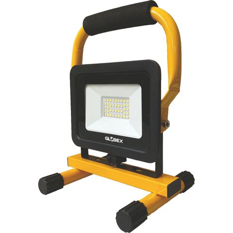 Globex proiettore a led portatile con supporto 30w 4000k - Globex