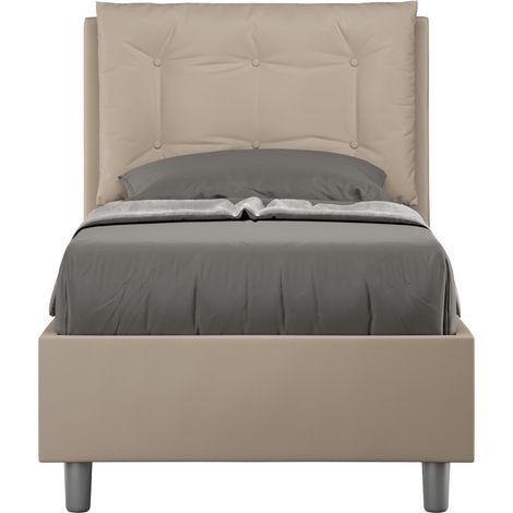 Letto Singolo 80x190 cm Senza Rete Annalisa Tortora (1/5)