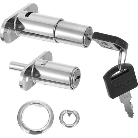 de meuble en 2 parties mécanisme à piston pour tiroirs et