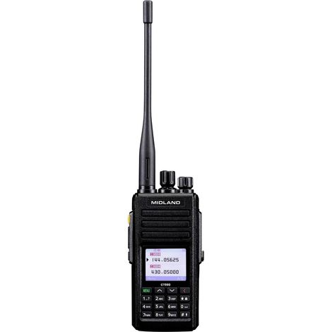 Midland Midland CT990-EBR Amateurfunkgerät, 10W Dualband C1339.02 Amateur-Handfunkgerät