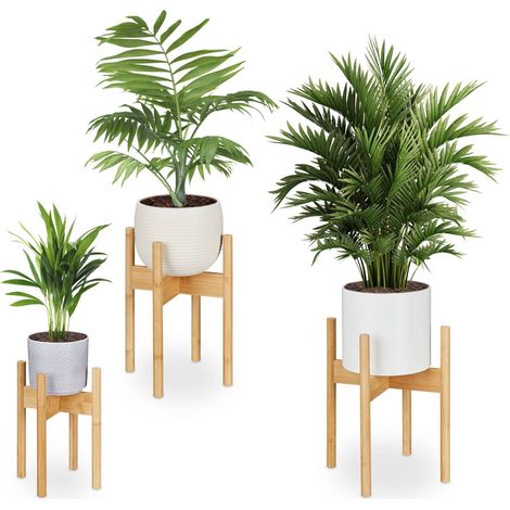 Soporte para plantas en juego de 3