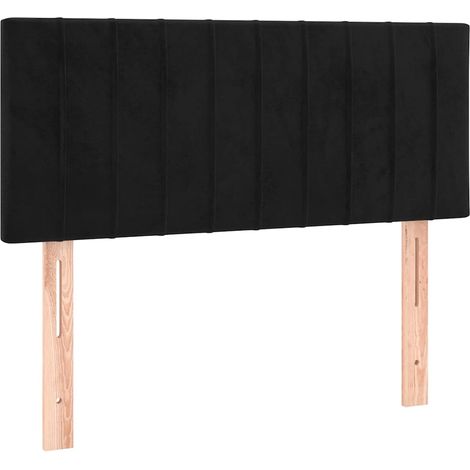 Maison Exclusive - Testiera Nera 80x5x78/88 cm in Velluto (1/5)