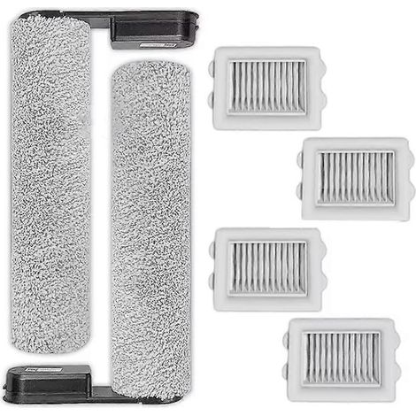 brosses à rouleau principales et 4 brosses à filtre pour (1/5)