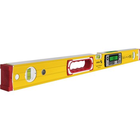 Livella elettronica TECH 196 DL 81 cm in alluminio giallo ± 0,5 mm/m ± 0,5 mm/m (1/2)