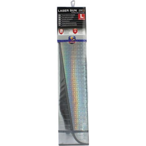 Pare-soleil voiture, frontal, taille L 145X70 cm (laser sun) - Car (1/5)