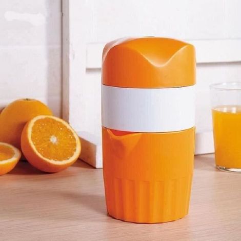 Minch Orange Manuel Juicer Pratique Fruits Outils En Plastique Main Manuel Presse-agrumes Jus De Citron Presse Alésoir Presse-agru (1/4)
