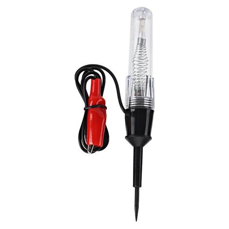 Lápiz de prueba de voltaje eléctrico automotriz de 6-12 V, probador de circuitos, sonda de detección. (1/5)