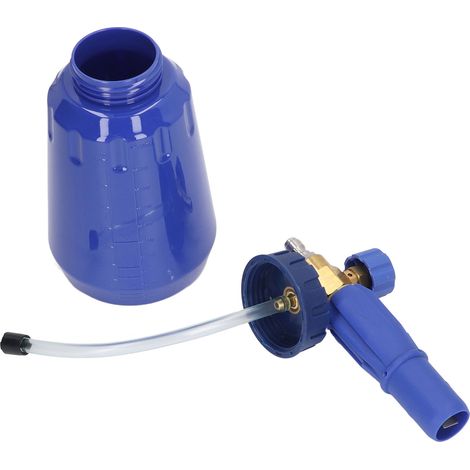1L 4000psi Hochdruckreiniger Schaumgenerator Verstellbare Spritzpistole 1/4 NPT Schnellanschluss Blau (1/5)