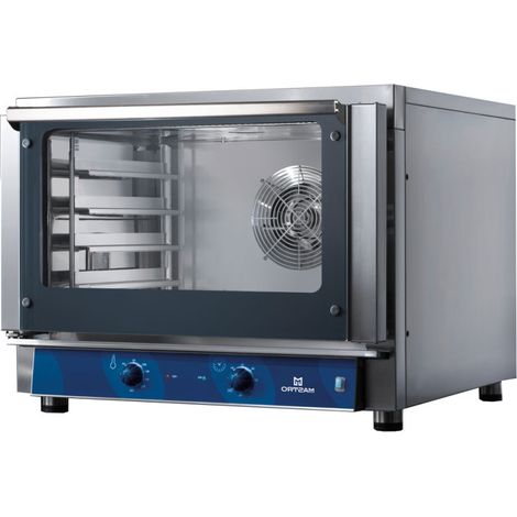 Four électrique à convection 4x GN 1/1 - 60x40 cm avec humidificateur et 2 turbines - VIRTUS