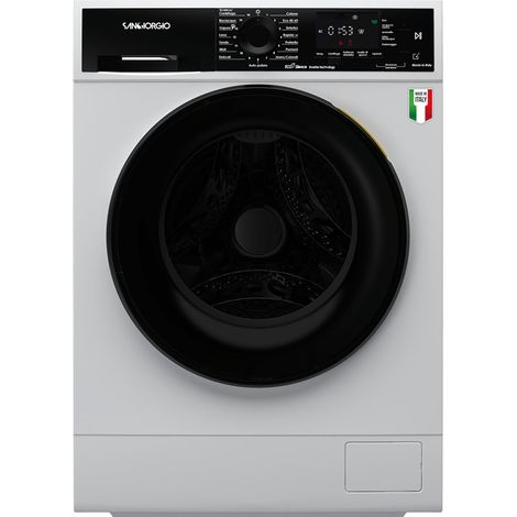 SanGiorgio F1012C-T lavatrice Caricamento frontale 10 kg 1200 Giri/min Bianco