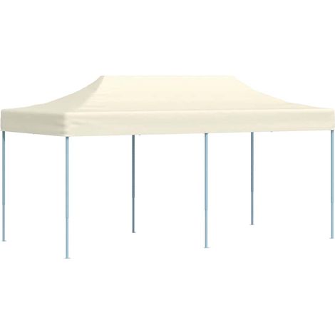Carpa pleglable Pop-up 3x6 m blanco crema vidaXL