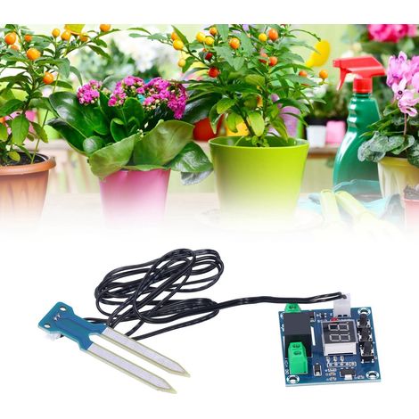Module de contrôleur d'humidité capteur de sol, affichage numérique d'irrigation automatique XH-M214 DC12V (1/5)
