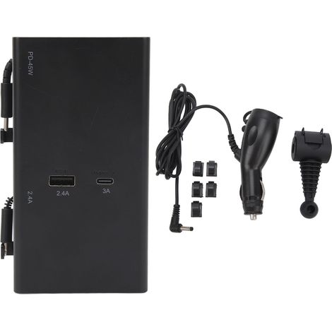 Chargeur voiture arrière rétractable pour passagers taxi, station charge rapide 12-24V DC (1/5)