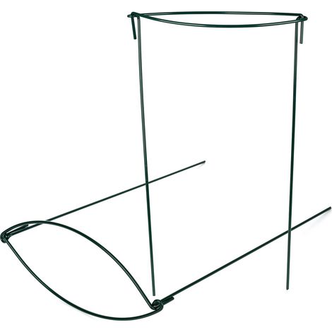 Tuteurs multifonctionnels en forme d'arc, lot de 2, pour le jardinage potager et le soutien des fleurs (1/4)