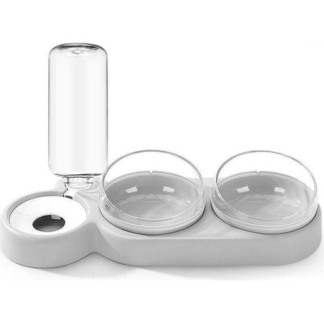 Automatischer Napf und Wasserspender für Hunde und Katzen 2 in 1 13,5 x 38 x 19 cm KOT30