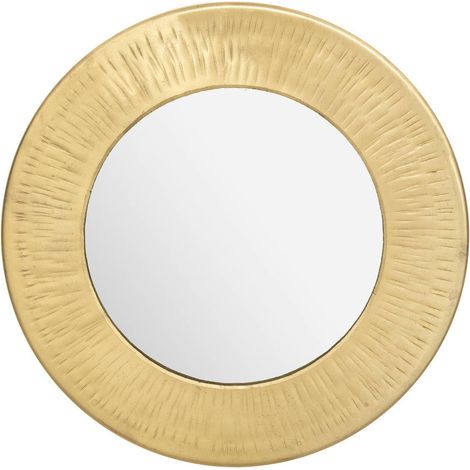 Miroir Romy métal 18x18cm - Atmosphera créateur d'intérieur