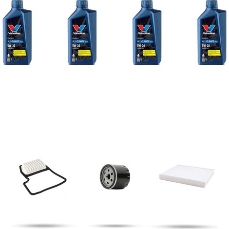 Kit tagliando 3 FILTRI e 4L OLIO compatibile con Suzuki Swift V 1.2 Hybrid 61kw dal 2020 (1/5)