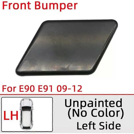 Cache de gicleur de lave-phare pour BMW 320 325 328 330 335 E90 E91 LCI 2005-2008 2009-2012 (peint, non peint, côté gauche) (1/4)