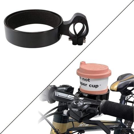 Porte-bouteilles pour vélo, accessoires de vélo : porte-gobelets à café, porte-gobelets à thé, porte-bouteilles en aluminium (1/5)