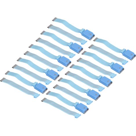 10er-Pack verstellbare, antistatische Armbänder, kabelloses Armband, robuste Klemme für Handwerkzeuge (1/5)