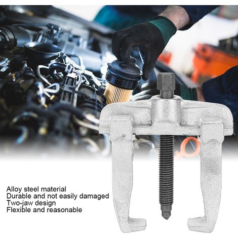 Extracteur de roulement 75 mm à 2 griffes avec traverse, outil de démontage séparé pour réparation de machine (1/5)