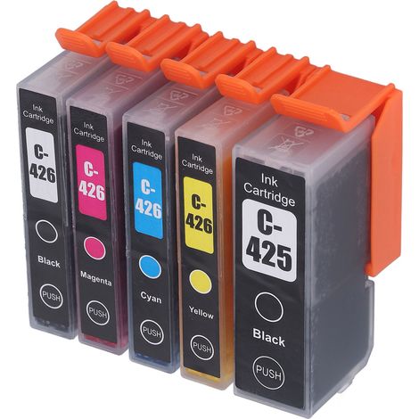 Ersatz-Tintenpatrone, Mehrfarben-Tintenstrahlpatrone, ABS-Gehäuse, Druckerzubehör für PIXMA 5 Farben (BK BK CMY) (1/5)