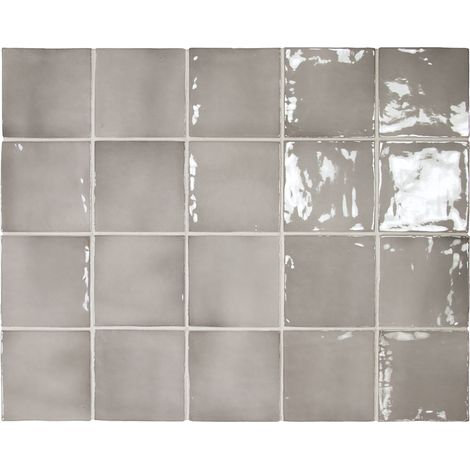 Faïence - MANACOR - MERCURY GREY - 10X10