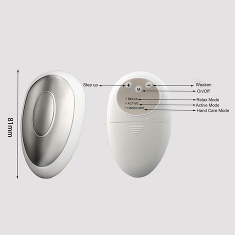 Intelligentes, tragbares, handliches Hypnose-Mikrostrom-Schlafgerät, elektrisch, batteriebetrieben (AAA-Batterie), aus Kunststoff, weiß (1/5)
