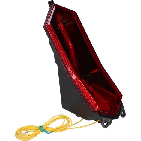 Komplettes LED-Rücklicht, Brems- und Blinklicht, ultrahell für Yamaha YZF-R1, R6, R7 – Rote Optik, Bremslicht und gut sichtbares Blinklicht (1/5)
