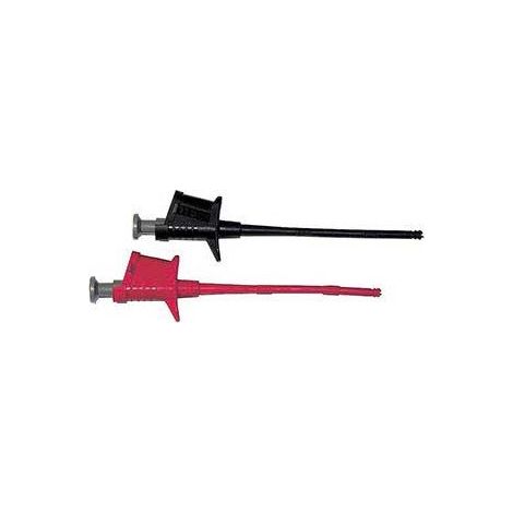 jeu de grippe fil - maxigrabber - 4 mm - noir et rouge - sefram instruments sa120