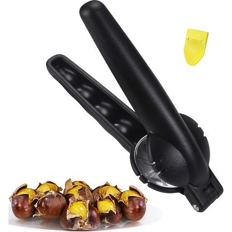 Ouvre Noix Multifonction Acier Inoxydable Pince Coupe Décorticage Châtaignes Fruits À Coque Outil Cuisine Pratique Saison Automnale (1/5)