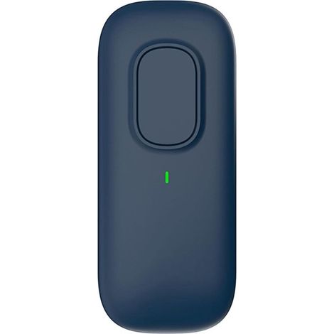 Mini purificateur d'air à ions négatifs, générateur d'ions négatifs domestique enfichable, élimination des odeurs, bleu (1/5)