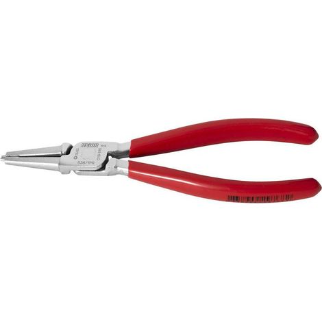 UNIOR 536/1PR SICHERUNGSRINGZANGE, INNEN, GERADE, 12-25MM, RED, 629767UN
