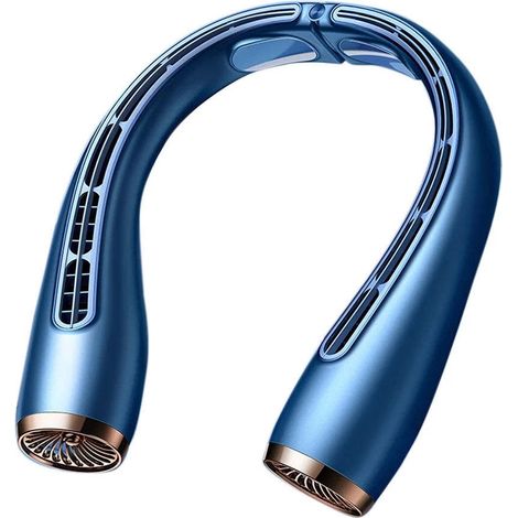 Ventilateur de cou portable sans pales, rechargeable 4000 mAh. (1/5)
