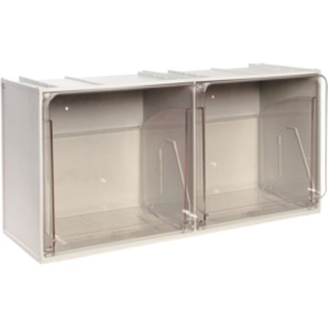 MADIA 2 CASSETTI CRISTAL BOX 600X240XH300 MM