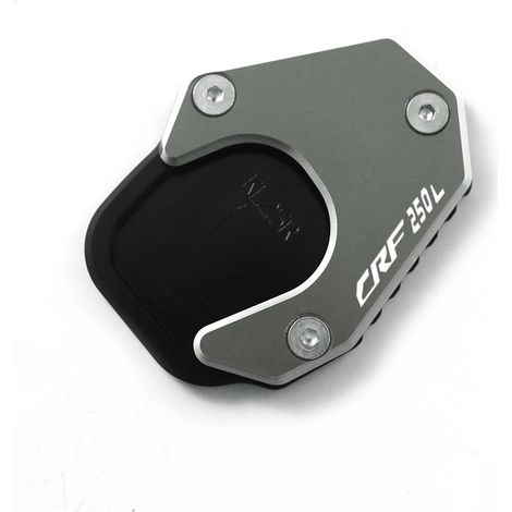 (CRF250L-Titane) Compatible avec HONDA CRF250L CRF 250 RALLY CRF250 2017-2021 Moto. Extension de béquille latérale CNC maxpower (1/4)