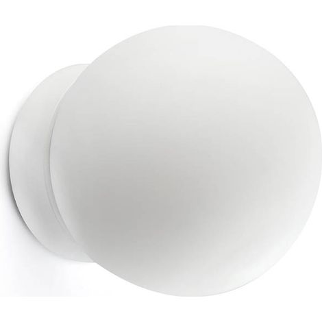 Faro PING Lampada da Parete per Bagno Bianco Opaco 3000K IP44 (1/5)