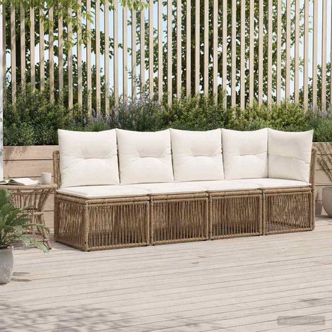 Teenpull – 4-Sitzer Sofa mit linker Armlehne 4 pcs 4-Sitzanzahl Beige (1/5)