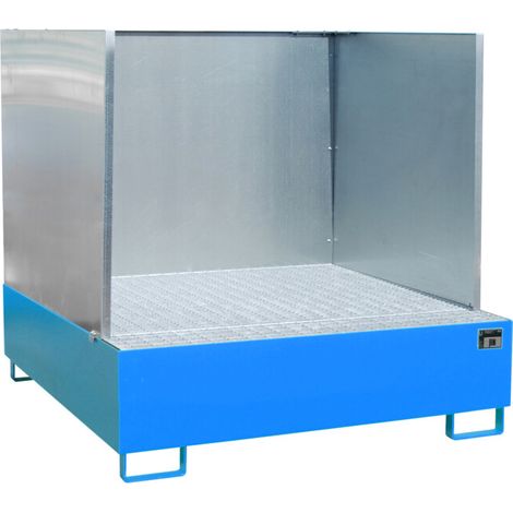 Bauer Südlohn Bac de rétention AW 450/SW, peint, bleu clair