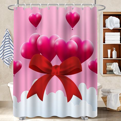 Rideau polyester pour douche 180x180 cocooning rideau étanche pour un éveil en douceur le matin (1/5)