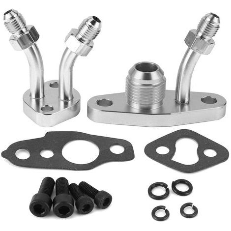 Kit de décharge de retour d'eau de bride d'alimentation d'huile Turbo 312-07006-003 adapté aux pièces automobiles CT9 CT12 CT20 (1/5)