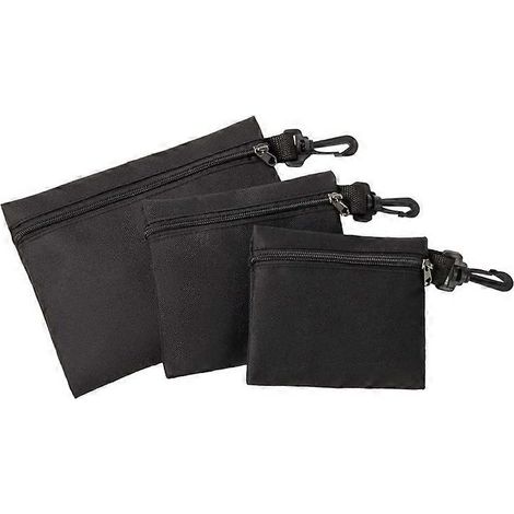 Pochettes à outils portables, organisateur d'outils, pochette à outils zippée, 3 petites pochettes à outils (1/5)