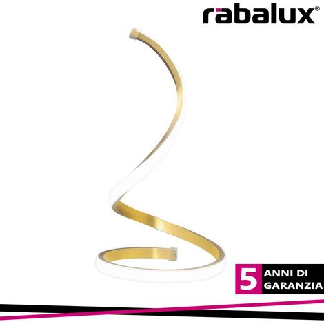 Lampada da tavolo LED design oro Anais 4,8W 4000K Rabalux (1/3)