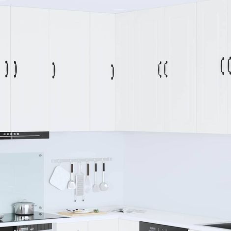 vidaXL Dishwasher Panel KALMAR White 57 x 57 x 100 cm Engineered Wood