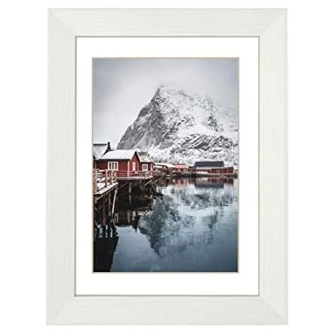Hama Oslo weiß 20x30 Holz inkl. Passepartout 175955 Wandrahmen (1/5)