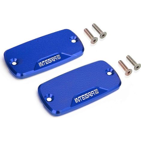 Aplicable a accesorios para motocicletas: Tapa del depósito de fluido de aluminio para el cilindro de aceite de la HONDA Integra 700 2012 2013 (Azul). (1/5)