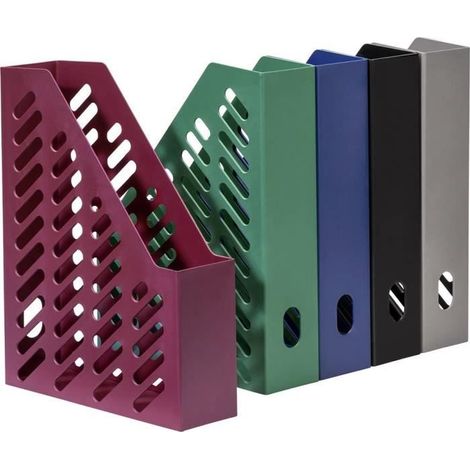 Porte-revues - HAN - KLASSIK KARMA 16018-17 - Rouge - Plastique recyclé - Format DIN A4/C4 (1/4)