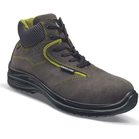 Scarpe di sicurezza alte ALBI S3 CI SRC Marrone/Verde 39