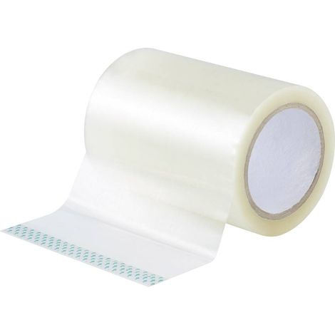 TOOLCRAFT 93038c184 93038c184 Nastro per imballaggio universale Trasparente (L x L) 66 m x 15 cm 1 pz.